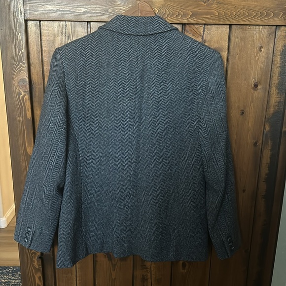 Pendleton 100% Pure Virgin Wool Single Button Blazer, Size 10 - Picture 4 of 12